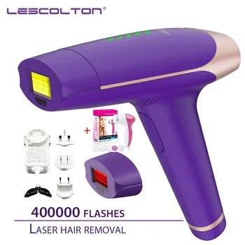 Pôvodné Lescolton T009 IPL Laser depilačný Prístroj Trvalé Odstránenie Chĺpkov IPL laser Epilátor Odstránenie Chĺpkov v Podpazuší