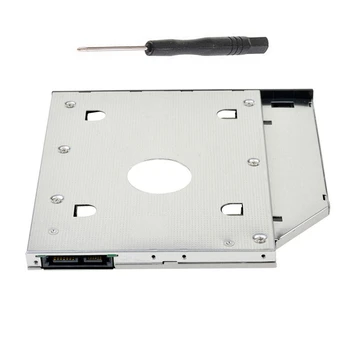 12,7 mm 2. Pevný Disk SSD HDD Caddy pre HP Pavilion DV3 DV4 DV5 DV5Z DV5T DV6 DV7 DV8 HDX18 HDX16 TS-LB23L