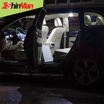 ShinMan 22pcs LED AUTO Ľahkého Auta Interiérové LED osvetlenie Vozidla Pre Audi Q5 SQ5 Interiérové LED Svetla kit 2008-LED interiéru Vozidla