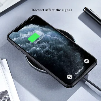 Carbon fiber telefón puzdro pre Apple 11 iPhone 11 Pro max Tenký a ľahký vybavené Prípade Môže magneticky Aramidové vlákna materiálu
