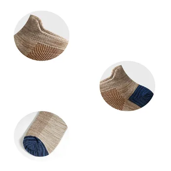 Vysoká Kvalita 10Pairs/veľa pánske Ponožky Kompresie Black Členok Bavlnené Ponožky Herren Socken Basketbal Športové Mužov Ponožky