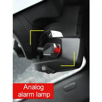 USB Bezdrôtový Upozornenie Anti-theft Svetlo Všetky Auto Alarm Lampa Auto Falošný Bezpečnostné Svetla Slnečnej Energie Simulované Alarm LED Blikajúce Svetlo