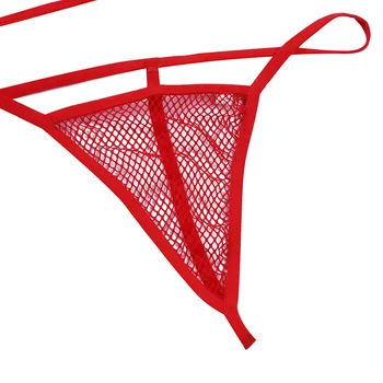 MSemis Ženy Transparentné Bielizeň Sieťovina Nastaviť Vidieť-cez Micro Bikini Podprsenka Top s Nohavičky G-string Bielizeň Hot Exotické Sady