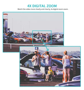 INQMEGA 4X Digitálny Zoom, H. 265X 1080p PTZ IP Kamera Vonkajšia Speed Dome CCTV Bezpečnostné Kamery WIFI Vonkajšie IR Domov Surveilance