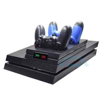 2020 PS4 Pro Slim Radič PS 4 Príslušenstvo Gamepad Nabíjací Stojan na Bezdrôtové Nabíjanie Ovládača Dock Stanica pre Sony Dualshock 4
