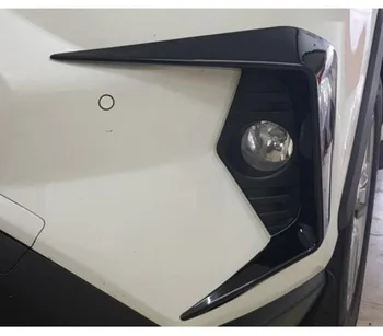 2 ks Predné Foglight Obočia, očných Viečok Kryt Výbava Hmlové Svetlo Lampy Chránič Pre Toyota RAV4 RAV 4 2019 2020