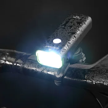 GACIRON Cyklistické Bicykel Bicykel Predné Svetlo s USB Nabíjateľné Vodotesný, Baterka 5 režimov Vysokej Teplote Chrániť Bike LED Lampa