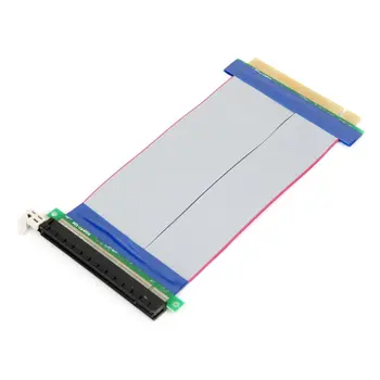 PCI-E 16X až 16X Stúpačky Extender Karty Adaptéra PCIe 16X PCI Express Flexibilný Kábel