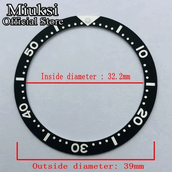 Miuksi 39 mm, hliníkový rám fit 45mm pánske hodinky vhodné pre 45mm sledovať prípade
