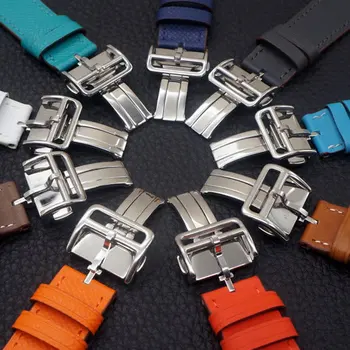 Pre Apple Hodinky Seires 4 5 40-44 mm Sledovať Originálny Náramok Kožený Remienok Pre herm Apple Hodinky Kapela Série 1 2 3 iWatch Watchbands