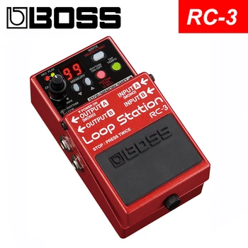 Boss RC-1 alebo RC-3 Slučky Stanice Pedál pre Gitaru v Balíku s Zdvihne, Leštenie Handričkou a Navíjač Strún