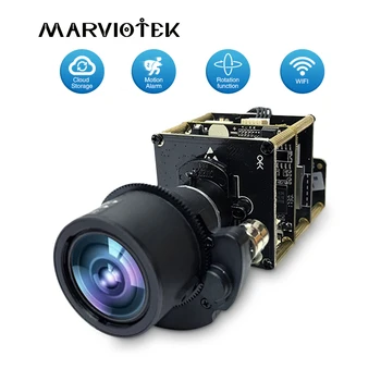 IMX274 4K IP PTZ Mini Sieťová Kamera Modul Doska 3X Zoom 3-11 mm Motorizované Objektív Sony P2P Mini CCTV kamery modul doska 8MP Onvif