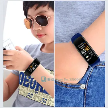 NOVÉ Smartwatch Teplota Deti Smartwatch Deti Bluetooth Smart Kapela Android IOS Dievčatá Chlapci Fitness Náramok Teen Nepremokavé