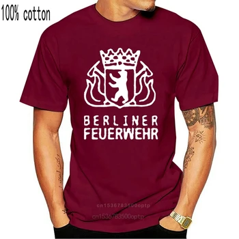 Berliner Feuerwehr Meste Berlín Nemecký Protipožiarne Služby Hasič Darček T-Shirt