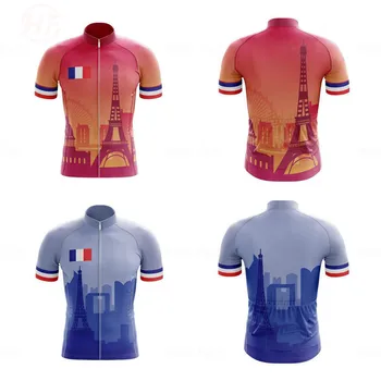 Nové Go Pro Francúzsko 2020 Tím, Požičovňa Nosenie MTB Cyklistické Oblečenie Ropa Ciclismo Bicykli Jednotné Cyklus Tričko Závodná Cyklistika Dres Oblek