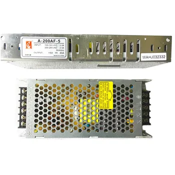 Led displej led panel napájanie 5V 40A 5V 200W N200V5 A200AF Vstup 100V 110V 220V 240V 230V