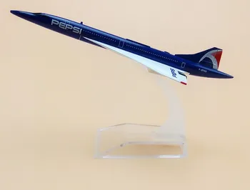 15.5 cm Kovová Air France Costa Concordia PEPSI F-BTSD Dýchacích ciest Airlines Rovine Modelu Lietadla Model w Stand Lietadiel