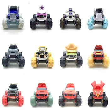 Kovové Diecast Monster Stroje Auto Hračky Ruský Zázrak Drvič Nákladných Vozidiel Obrázok Plápolal, Hračky Pre Deti, Darčeky, Hračky Sako