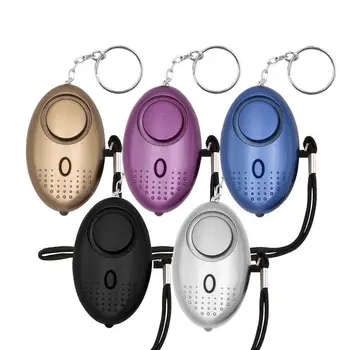 Bezpečné Zvuk Osobné Alarm, 5 Pack 140DB Osobné Bezpečnostný Alarm Keychain s LED Svetlá, Núdzové Bezpečnostné upozornenie pre Ženy, Mužov,