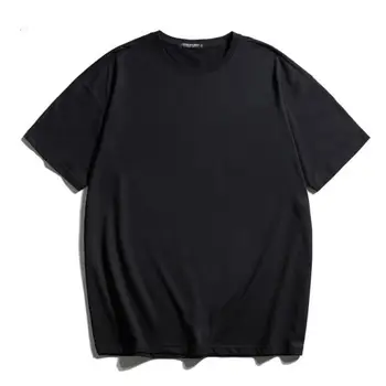 Pánske Veľký T-Shirt Veľké Veľkosti 5XL 6XL 7XL 8XL 150KG Krátky Rukáv Kolo Krku Voľné Bežné Čierna Modrá Biela