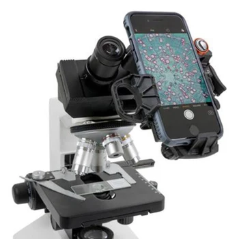 3-Os Univerzálny Smartphone Adaptér Mobilného Ďalekohľad, Mikroskop Stojan