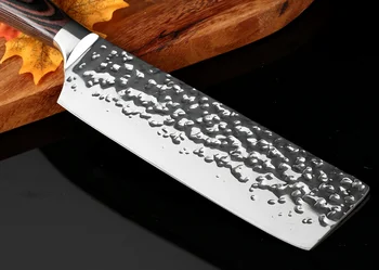 XITUO Kuchyňa 7 palcový kuchársky Nôž s Vysokou Uhlíka z Nehrdzavejúcej Ocele, Ostrými Sekáčik Krájanie Japonsko Santoku Nože Ergonomické Vybavenie
