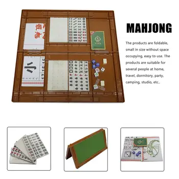 Kocky, Poker, Hracie Karty Mahjong Nastaviť Hracie Karty Mahjong Scorpion Veľkosť Ryby A Krevety Krab Hra 4 V 1 Hry Strany