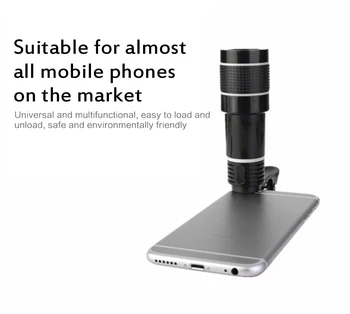 Mobilný Telefón 20X Optický Zoom Fotoaparát Teleobjektív Držiak Objektívu Pre IPhone Huawei Xiao Smartphone Šošovky Lente Para Galaxy