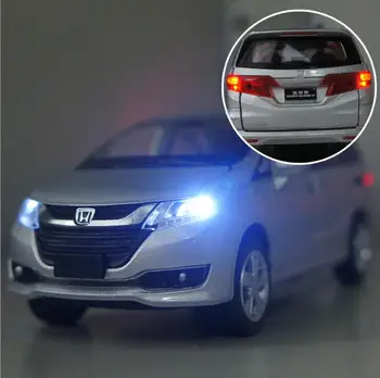 Vysoká simulácia Honda Odyssey,1:32 rozsahu zliatiny vytiahnuť späť modelu auta,diecast kovové hračky 6 otvorte dvere,doprava zdarma