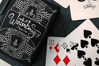 Winterberry Kariet Poker Veľkosť Palube USPCC Vlastné Limited Edition Nové Zapečatené Magic Karty, Magické Triky, Rekvizity pre Kúzelník