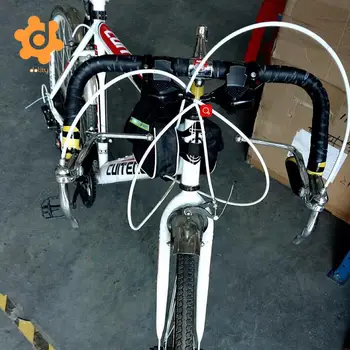 1 Pár Cestnej Bike Racing Požičovňa Brzdy Duálne Páky pre 22.2 mm Riadidlá Fixed Gear Ohnuté Drop Bar Nahradenie jazda na Bicykli