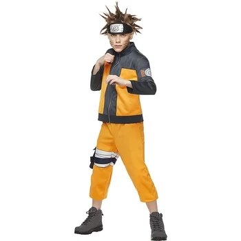 Ultimate Ninja Úžasné Deti Naruto Kostým Chlapci Anime Cosplay Halloween Party Oblečenie Oblečenie