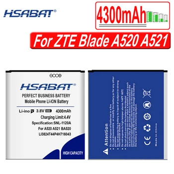 HSABAT Li3824T44P4h716043 4300mAh Batérie pre ZTE Blade A520 A521 BA520