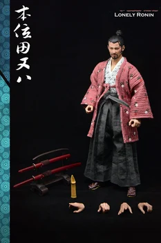Pre Zber 1/6 Rozsahu Celý Set Japonský Samuraj Pozíciu Tian Ba Osamelý Ronin Akcie Obrázok Modelu pre Ventilátor Prázdninový Darček