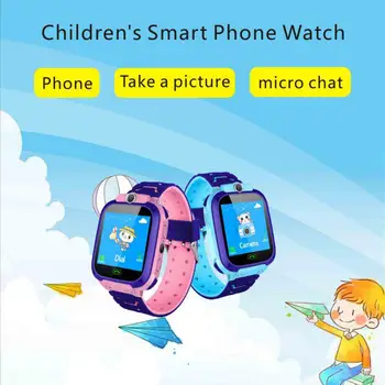 Detské Nepremokavé Smart Hodinky Q12B pre Android IOS Život LBS určenia Polohy siete 2G Sim Karty Dail Hovor Deti Telefón Hodinky