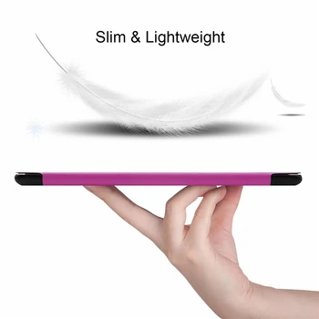 Pre Samsung Galaxy Tab 10.1 2019 Kryt Ultra Slim Fit Smart Gumené puzdro Pre Galaxy Tab 10.1