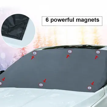 Auto Predné Sklo Magnet Anti-Frost Snehu Anti-Freeze Krytie Všeobecného 210 120 cm Odolné Auto Príslušenstvo Dropshipping