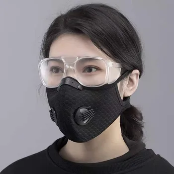 Priedušná Šport Masku na Tvár S uhlím pre Filter Proti znečisteniu Úst Masky Beží na Bicykli Starostlivosti Masker Mascarilla Masque