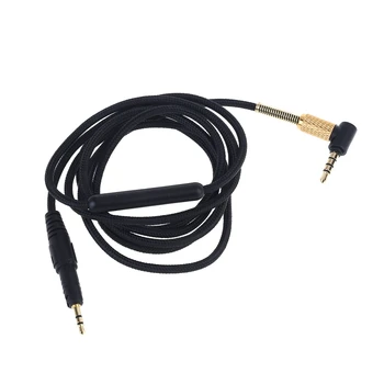 Výmena -Audio Kábel Pre -Sennheiser HD518 HD558 HD598 M40X M50X Slúchadlá Káblom Slúchadlá Drôt Connecter -Audio, Diaľkové Mic