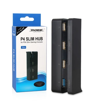 Play Station 4 Slim Konzoly s USB 3.0 a USB 2.0 High-Kvalitné Rozbočovač pre Playstation 4 Slim Príslušenstvo PS4 Tenký USB Hub