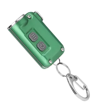 Prenosné 4 Režimy LED Mini Nepremokavé Elektrické Baterky USB Nabíjateľné Keychain Baterka pre Outdoor Camping Cestovanie