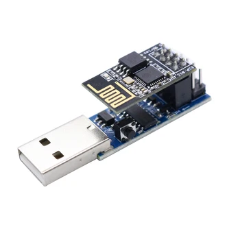 2 ks/veľa USB ESP8266 CH340C ESP-01 ESP-01S Prog WiFi Programátor Downloader s RESET Auto-stiahnuť Okruhu