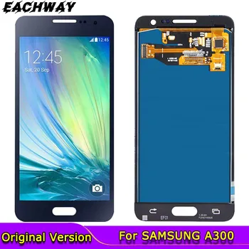 Testované TFT Displej A3 Displej Pre Samsung Galaxy A300 Lcd S dotykovou Obrazovkou Digitalizátorom. Montáž A300F A300M Displej