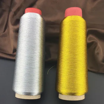 Oneroom Zlato, Striebro Počítač Cross-stitch Výšivky Vlákien Šijacie Nite Textilné Kovové Tkaniny Šijací Stroj Kužele Line