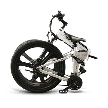 EÚ Zásob Pôvodných SAMEBIKE LO26 Elektrický Bicykel 21 Smart Rýchlosť Skladania Klince Klince MTB Bike, Motor 350W S Eú Plug