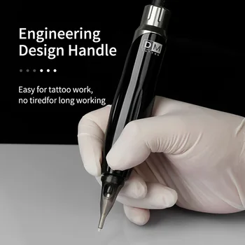 DM Rotačné Tetovanie Pero leteckého Hliníku Silný Motor CNC Proces Kazety Tetovanie Stroj pre Shader Linkovej