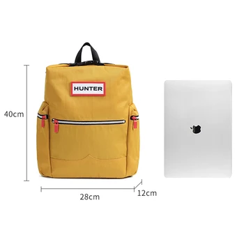 Unissex mochilas originais resistente à água náilon 14 batoh notebook portátil mochila com clipe de pára-quedas grande bežné