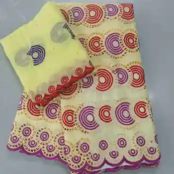 Wholesa Vysoko Kvalitnej Bavlny Čipky Dizajn Swiss Voile Čipky Vo Švajčiarsku Afriky Suché Textílie, Čipky 2020 Kolokačných Tylu Čipky
