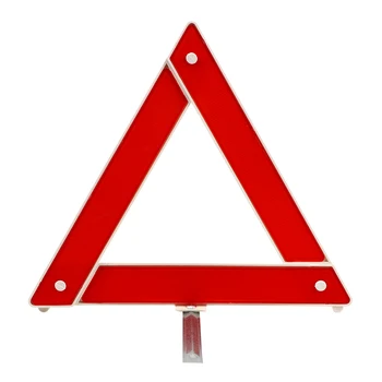 Auto Členenie Výstražný Trojuholník Núdzové Výstražné Znamenie Auto Trojuholník Výstražný Symbol Autá Statív Reflexné Zastavenie Tabuľa Skladacia