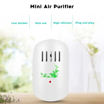 Mini Čistička Vzduchu Zástrčku PM2.5 Kvapiek Domov Kúpeľňa Dezinfekcia Osviežovač Vzduchu EÚ a USA Plug bytové Doplnky